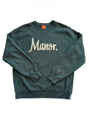 Manor Green Crew Sweatshirt size XL
